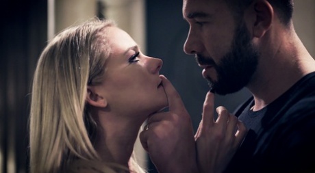 Blonde chick Lisey Sweet and her brother-in-law partake in rough sex