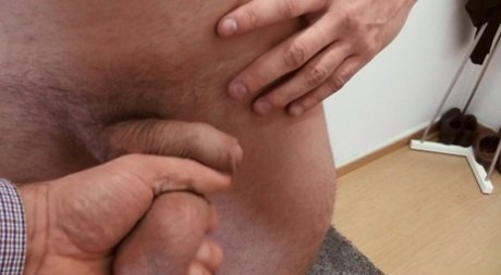 Mature gay gets a thorough anal pounding after giving a POV blowjob