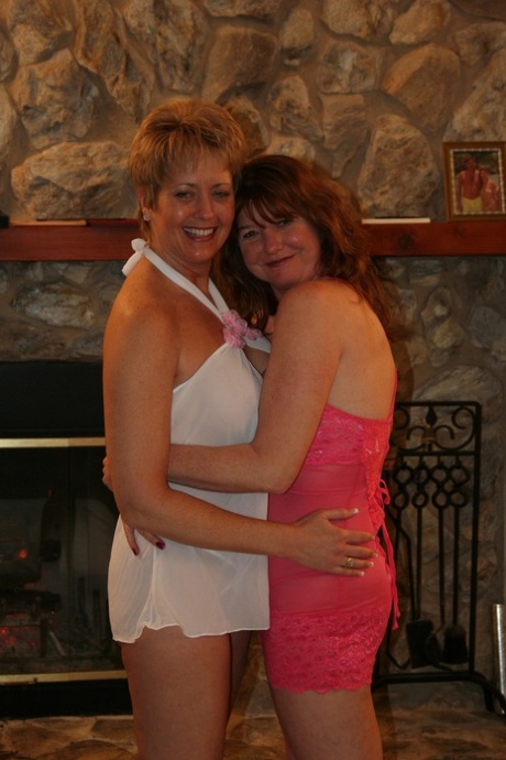 Kinky MILF Double Dee and her hot busty friend share a stiff boner together