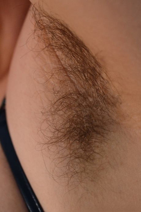 Voluptuous Cuban Olivia Rose strips and proudly exposes her hairy body