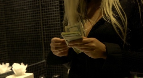 Blonde escort Diana Doll enjoys a hardcore fuck with her rich client