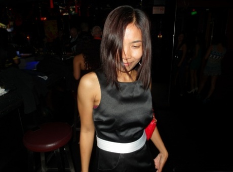 Chinese beauty Eva gets picked up and fucked by a horny stranger